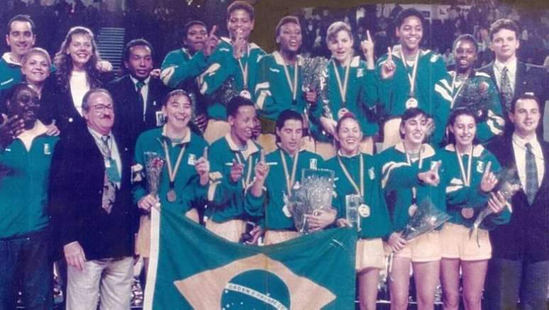 Seleção brasileira feminina campeã mundial em 1994
