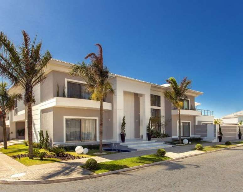 73. Casas bonitas em tons de cinza. Por Viva Decora.