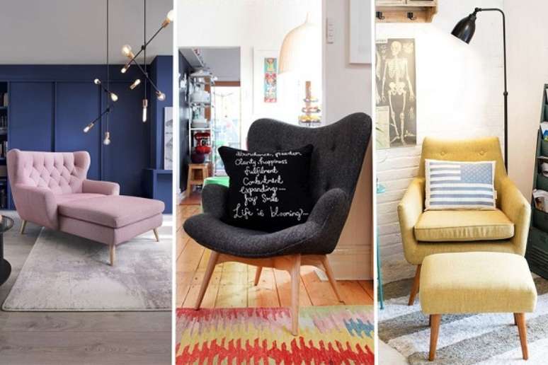 4. Poltronas decorativas para decora&ccedil;&atilde;o de ambientes. Fonte: Alto Astral