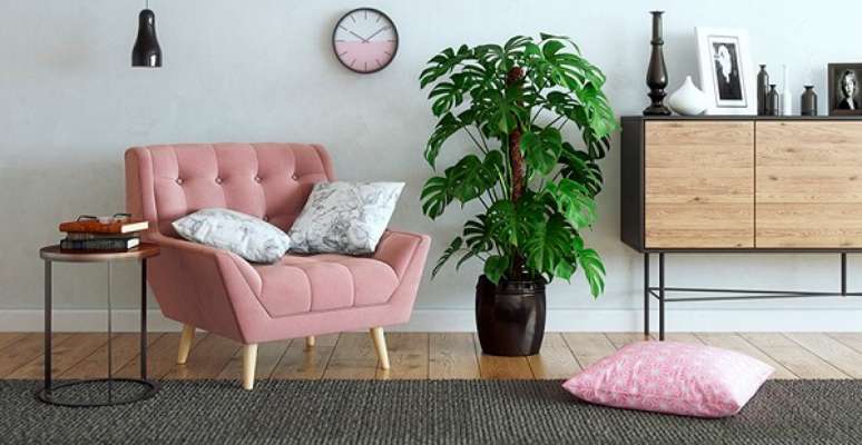 37. Poltronas decorativas para o ambiente de casa. Fonte: Montacasa