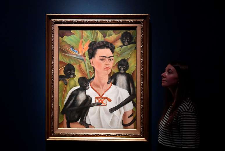 Quadro da artista mexicana Frida Kahlo em Londres
13/06/2018 REUTERS/Toby Melville