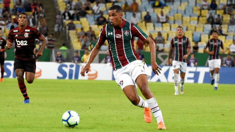 Marcos Paulo está com moral após grande partida contra o Flamengo (Foto: Lucas Merçon/Fluminense)