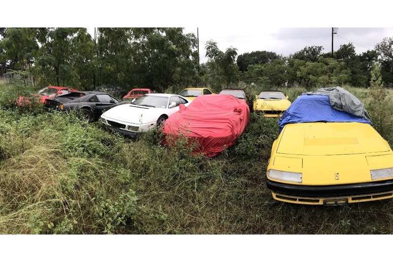 Coleção tem modelos clássicas da Ferrari