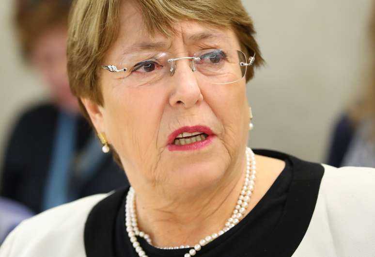 Chefe de direitos humanos da Organização das Nações Unidas (ONU), Michelle Bachelet
06/03/2019
REUTERS/Denis Balibouse