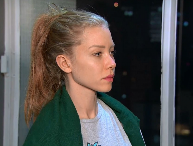 Najila Trindade acusa Neymar de estupro (Foto: Reprodução/Record TV)