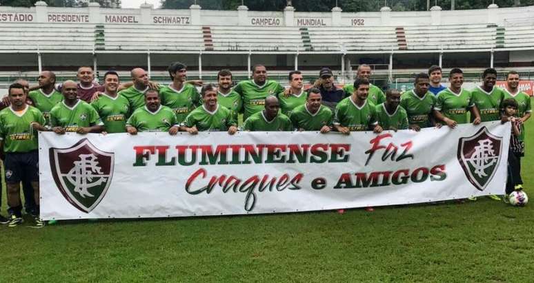 Time master do Fluminense (Foto: Reprodução)