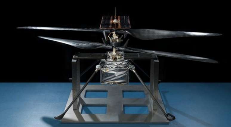 O drone que vai sobrevoar Marte (Fonte: NASA)