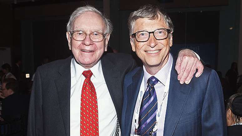 Warren Buffett e Bill Gates são dois dos homens mais ricos do planeta; e também são amigos