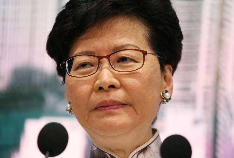 Líder de Hong Kong, Carrie Lam. 15/6/2019. REUTERS/Athit Perawongmetha
