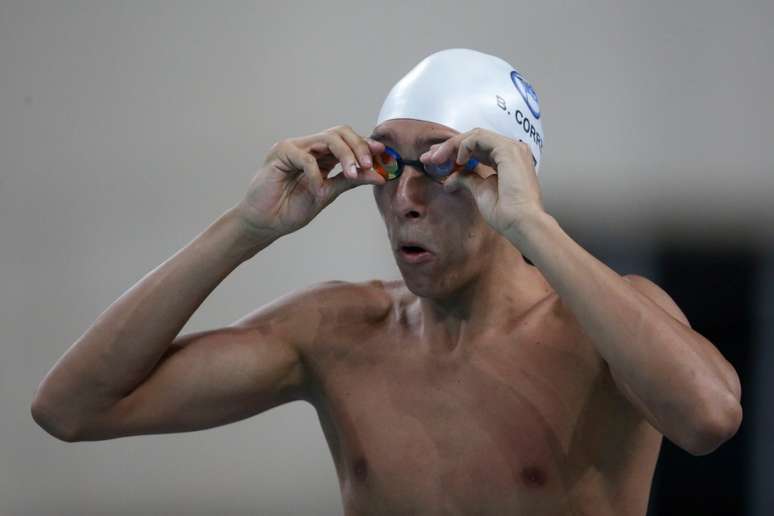 Breno Correia foi o destaque do Brasil, com o ouro nos 100m livre (Foto: Satiro Sodré/SSPress/CBDA)