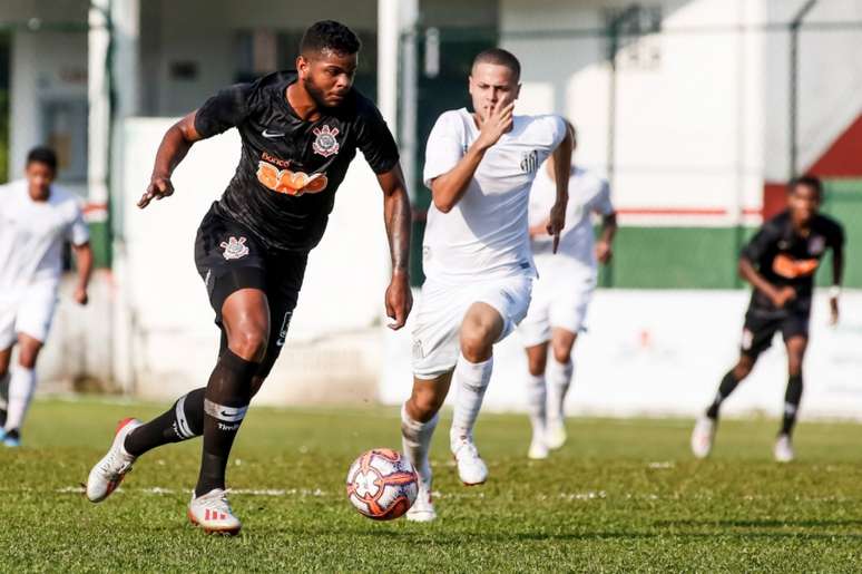 Corinthians e Santos empataram por 1 a 1 pelo Paulista Sub-20 (Foto: Rodrigo Gazzanel/Agência Corinthians)