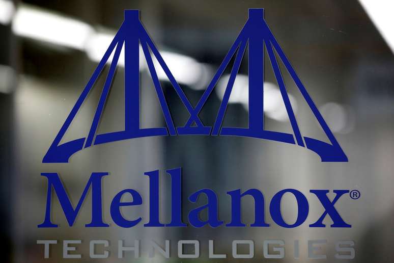 Logotipo da Mellanox, em Israel. 4/3/2019. REUTERS/Amir Cohen