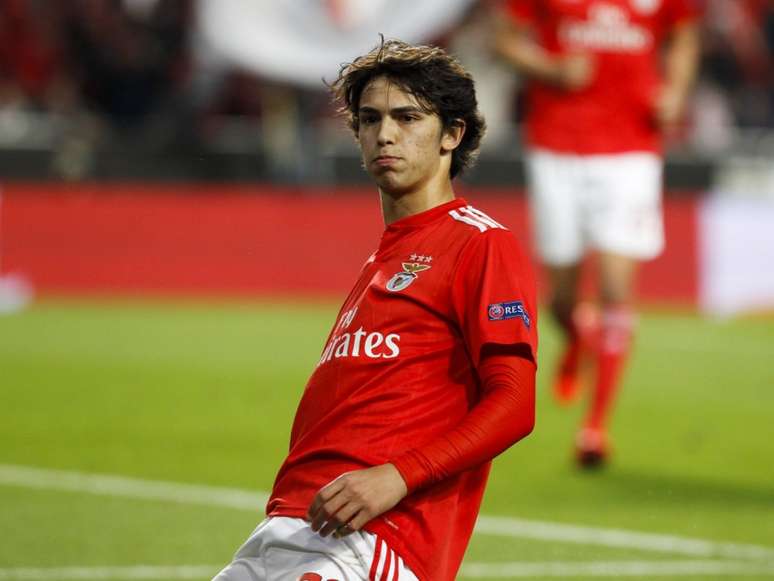 João Félix em campo pelo Benfica (Foto: Reprodução/Twitter)