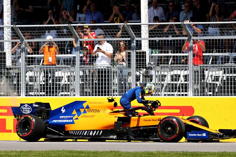 McLaren divulgou o que causou problema na suspenão de Norris no Canadá