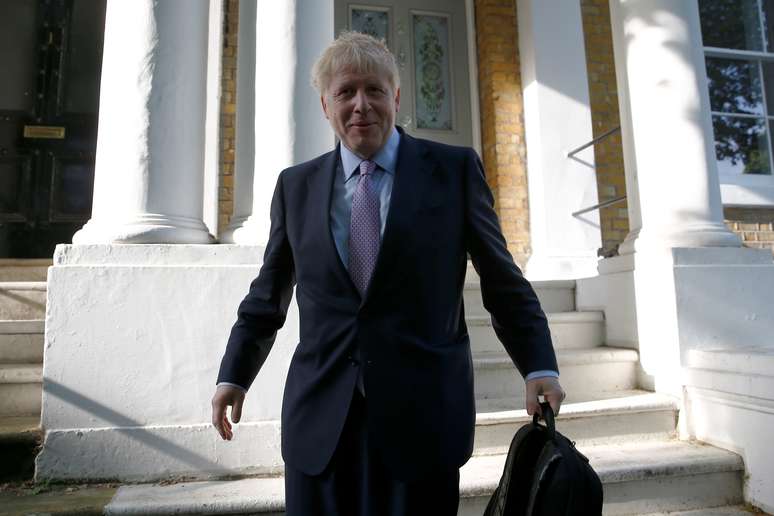 Candidato a premiê britânico Boris Johnson em Londres
18/06/2019
REUTERS/Henry Nicholls