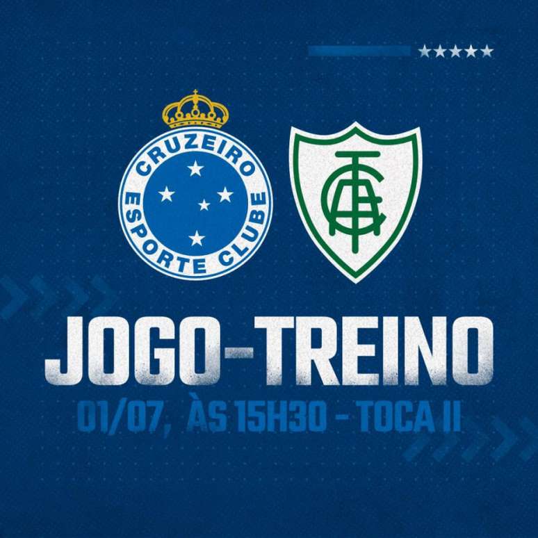 Relacionados do Cruzeiro para enfrentar o América