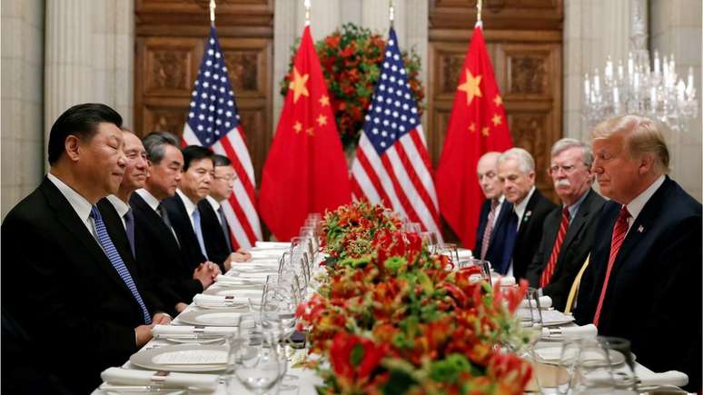 A guerra comercial entre China e Estados Unidos será o tema central do G20