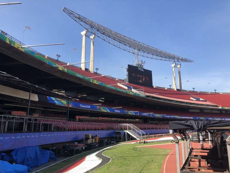 Morumbi receberá seu terceiro e último jogo nesta Copa América (Fellipe Lucena)