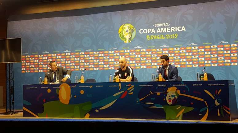 O espanhol Félix Sánchez é o treinador do Qatar nesta Copa América (Vinícius Faustini)