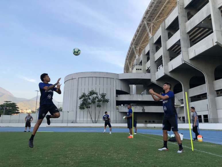 Bochecha foi um dos que apareceu na 'primeira leva' de jogadores (Foto: Divulgação/Botafogo)