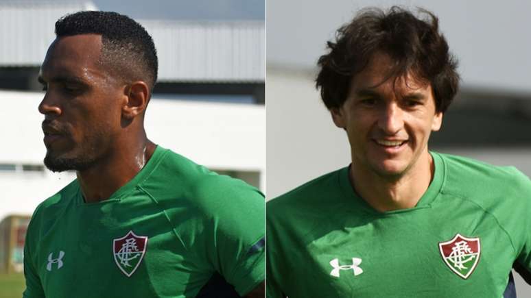 Em tese, Digão e Matheus Ferraz formariam a dupla de zaga ideal do Fluminense (Foto: Mailson Santana/Fluminense)