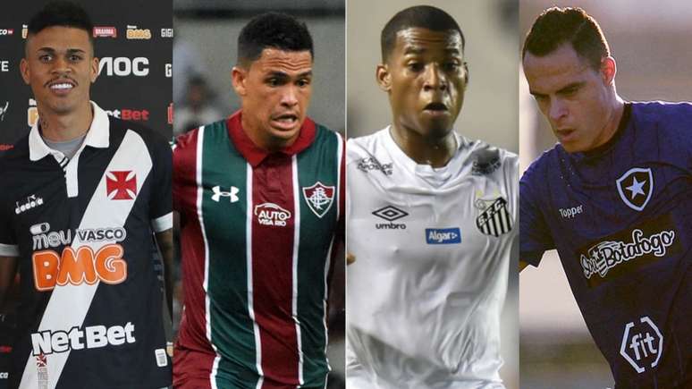 Rafael Ribeiro/Vasco; Mailson Santana/Fluminense; Ivan Storti/Santos; Vitor Silva/Botafogo