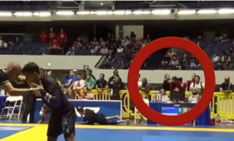 Confusão ocorreu em torneio de Jiu-Jitsu realizado em dezembro do ano passado (Foto: Reprodução/YouTube)