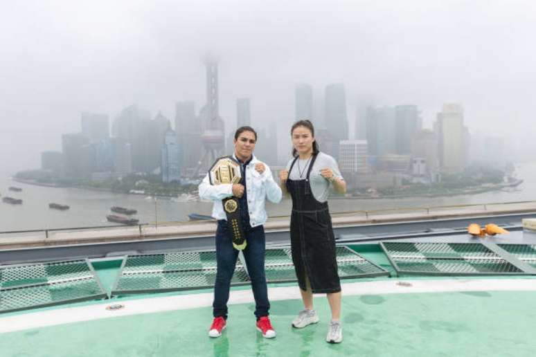 Duelo entre Jéssica Bate-Estaca e a chinesa Weili Zhang acontecerá em agosto, na China (Foto: Getty Images/UFC)