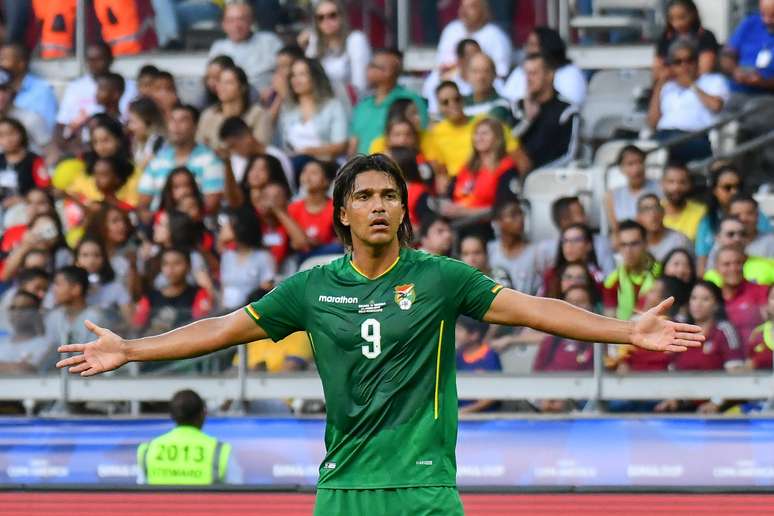 Marcelo Moreno ,jogador do Bolivia,partida válida pelo 3º rodada do grupo A da Copa da América 2019,no estádio do Mineirão, em Belo Horizonte