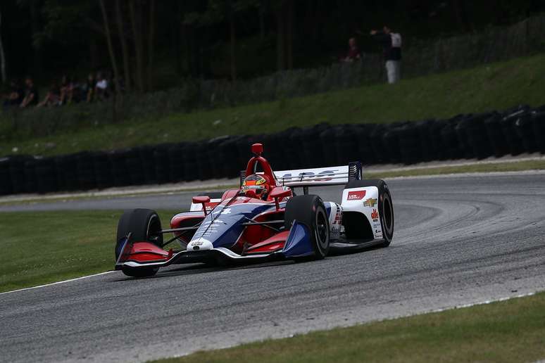 Matheus Leist acredita em recuperação da Foyt para corrida da Indy em Road America