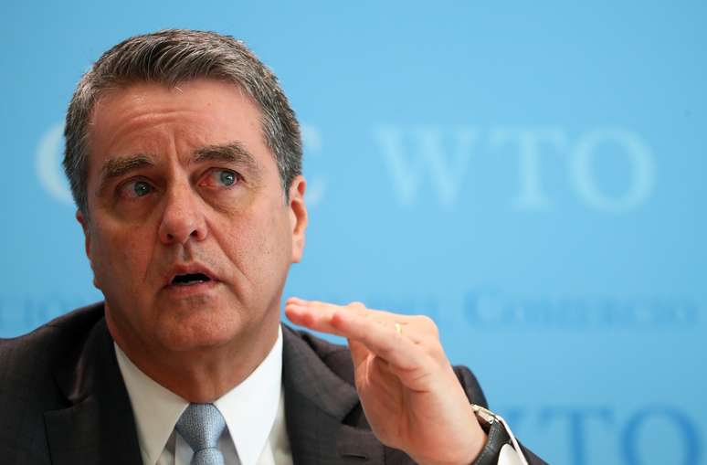 Diretor-geral da OMC, Roberto Azevêdo 02/04/2019 REUTERS/Denis Balibouse