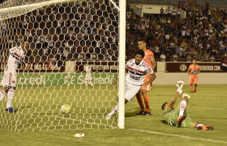 Gabriel Sara foi o camisa dez do São Paulo na Copinha deste ano (Foto:Tetê Viviani/saopaulofc.net)