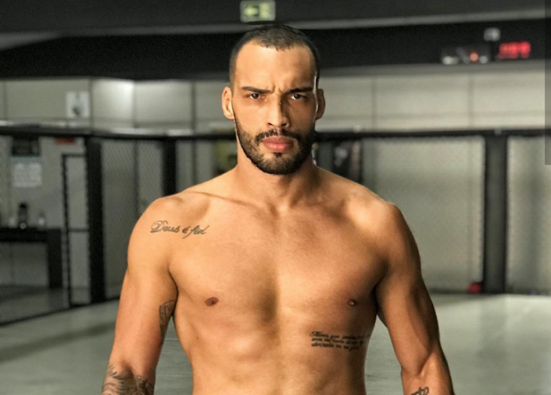 Bruno Blindado faria sua estreia no UFC no último sábado, mas foi retirado do card (Foto: Reprodução/Instagram)