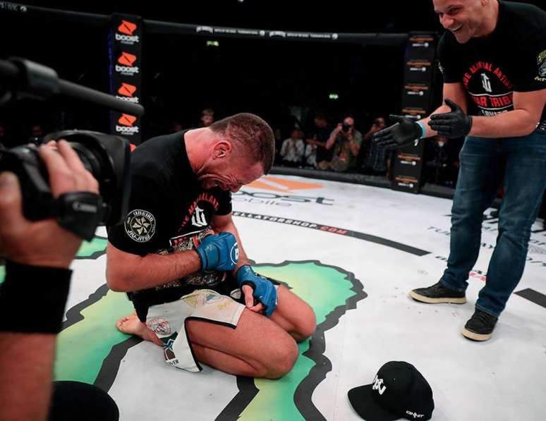 Rafael Lovato Jr é o mais novo campeão peso-médio do Bellator após derrotar Gegard Mousasi (Foto: Bellator MMA)