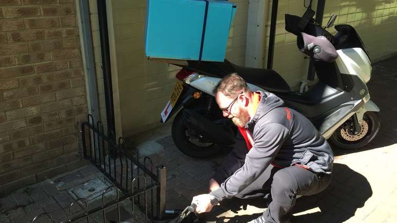 O paranaense Fernando Pansera, de 41 anos