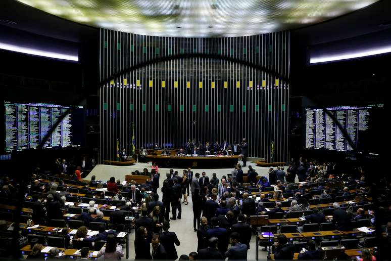Plenário da Câmara dos Deputados em Brasília
19/02/2018
REUTERS/Adriano Machado