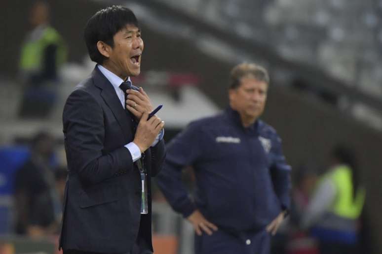 Técnico do Japão aprova ambiente no Brasil (Foto: Luis ACOSTA / AFP)