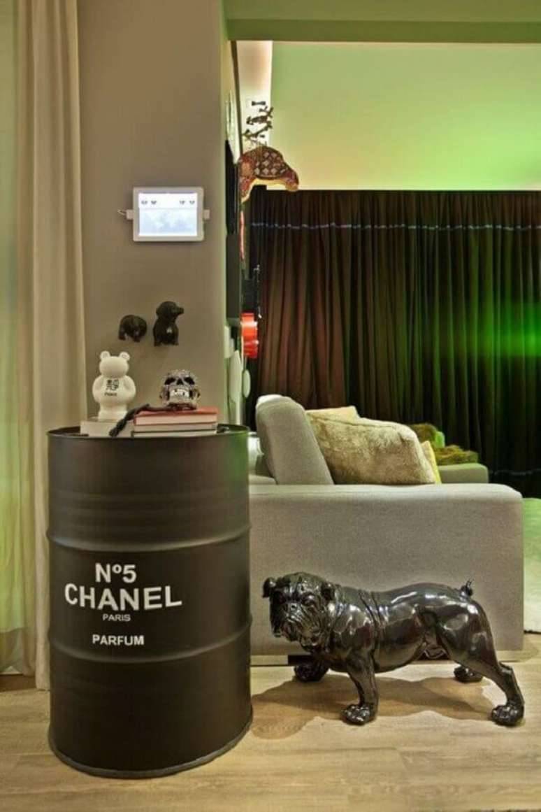 1. Invista na tend&ecirc;ncia de tonel tambor decorativo para a sua casa &ndash; Foto: Casa Vogue