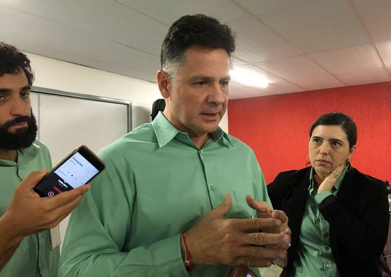 Marcelo Klein, diretor da Vale, fala a jornalistas em Brumadinho (MG) 26/06/2019 REUTERS/Marta Nogueira