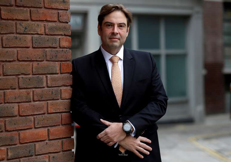 Andr&eacute; Laloni, diretor financeiro da Caixa 18/06/2019 REUTERS/Peter Nicholls