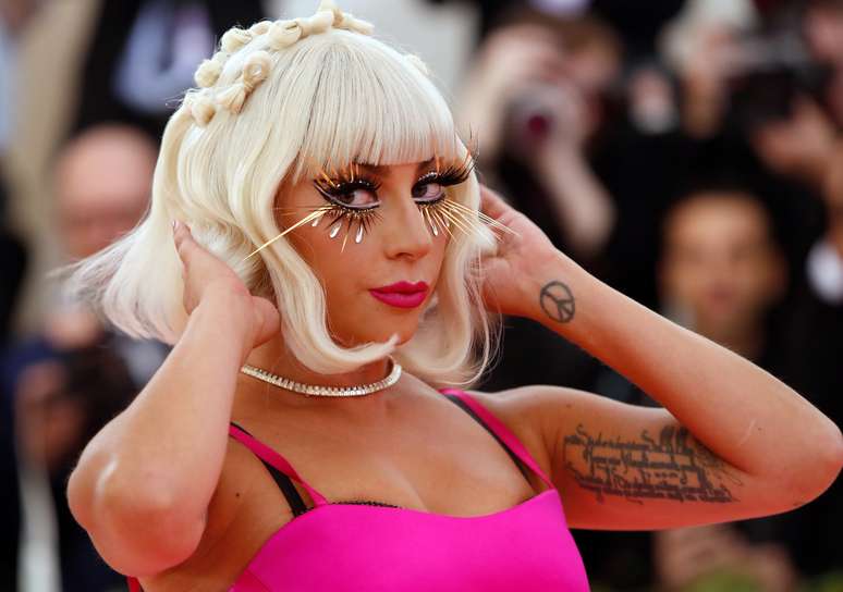 Lady Gaga no Metropolitan Museum os Art
06/05/2019 REUTERS/Andrew Kelly
