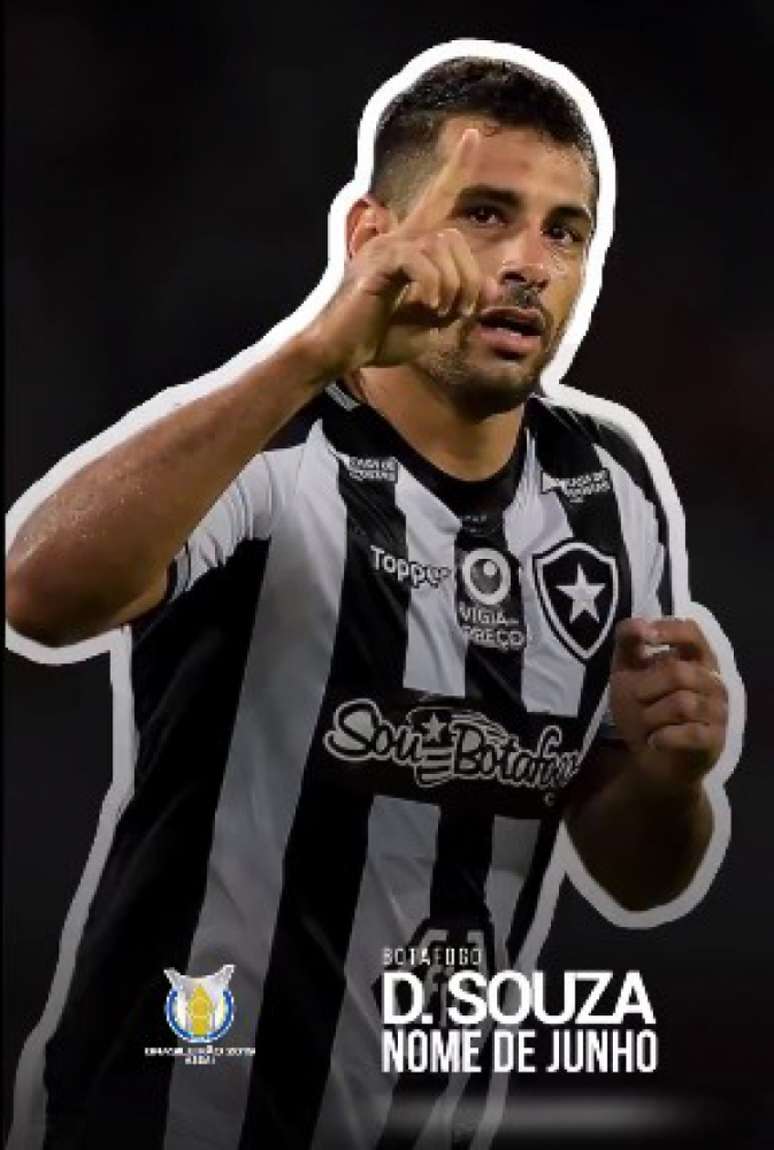 Atacante tem três gols marcados pelo Botafogo. (Foto: Reprodução)