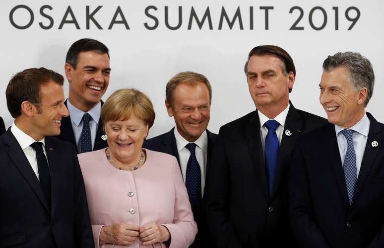 Líderes mundiais durante G-20