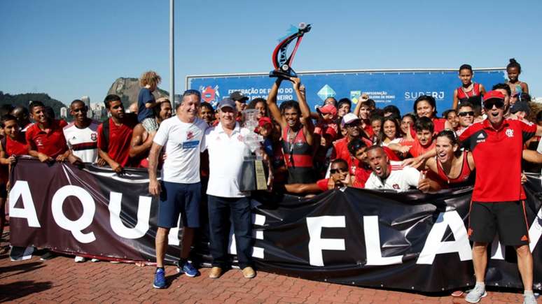 Flamengo está a um passo de confirmar o título do Estadual de remo (Foto: Divulgação)