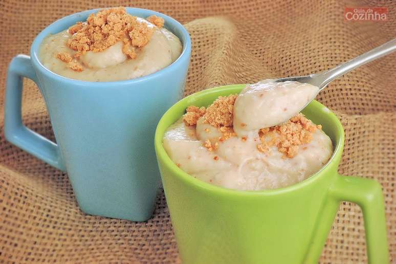 8. Pudim de pa&ccedil;oca na caneca |
