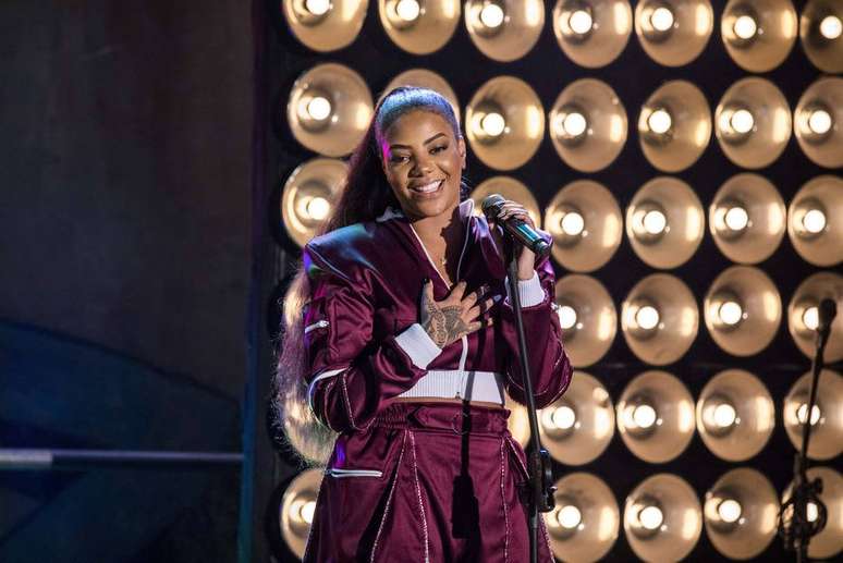Ludmilla durante sua participa&ccedil;&atilde;o de 'Malha&ccedil;&atilde;o' em 2019.