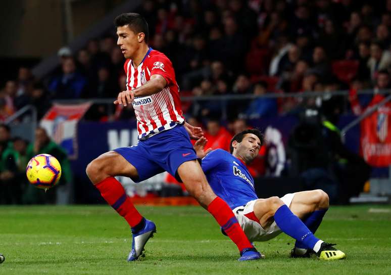 Meia Rodri, do Atlético de Madri 
10/11/2018
REUTERS/Juan Medina