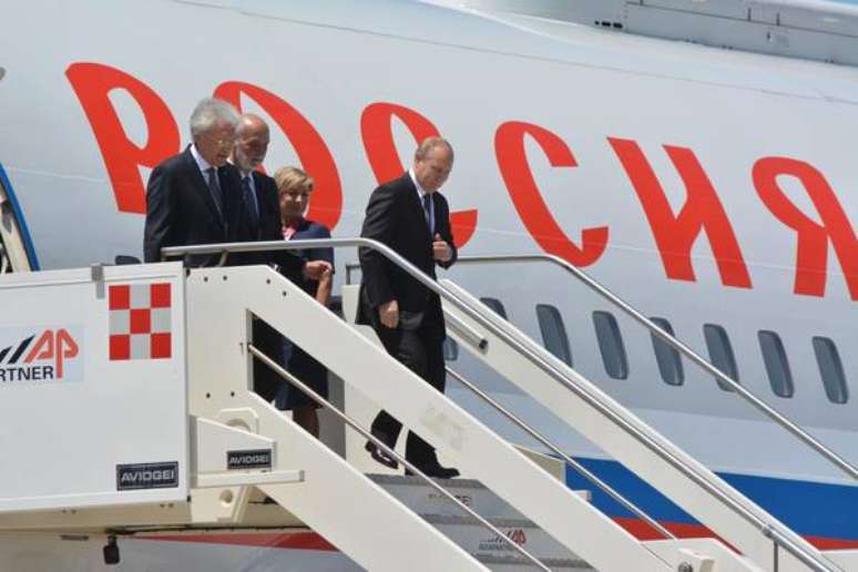 Putin desembarca em Roma para visita oficial