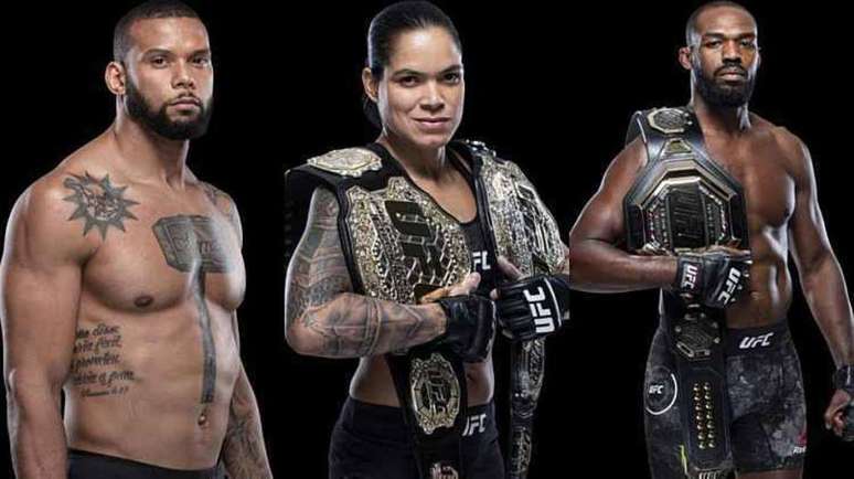 Marreta, Amanda Nunes e Jon Jones: os astros do UFC 239