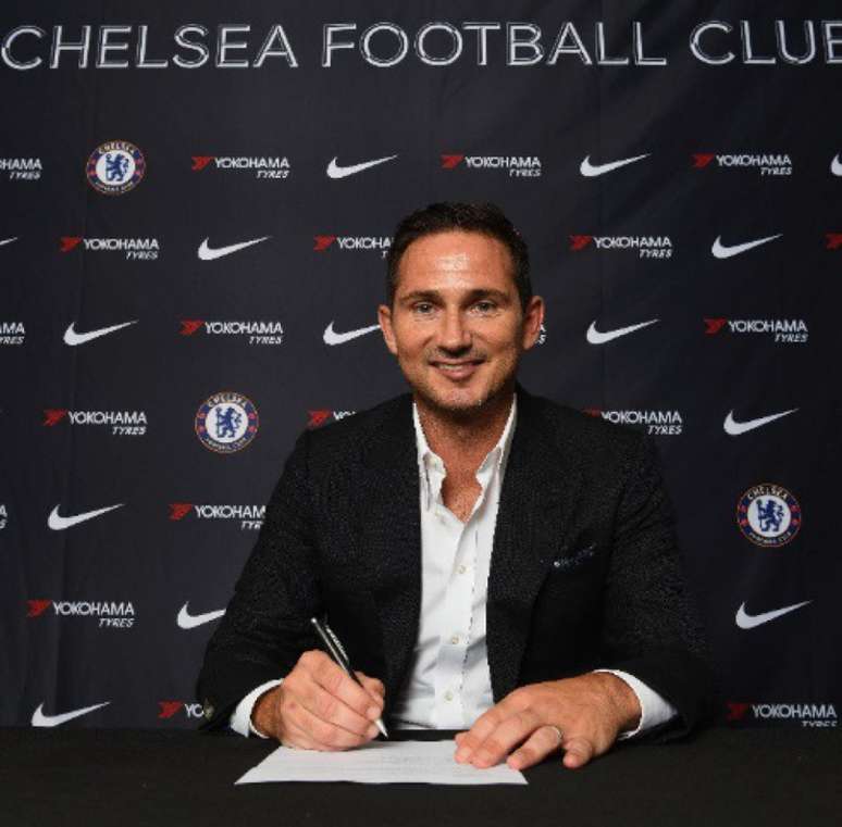 Lampard é o novo técnico do Chelsea (Foto: Reprodução)